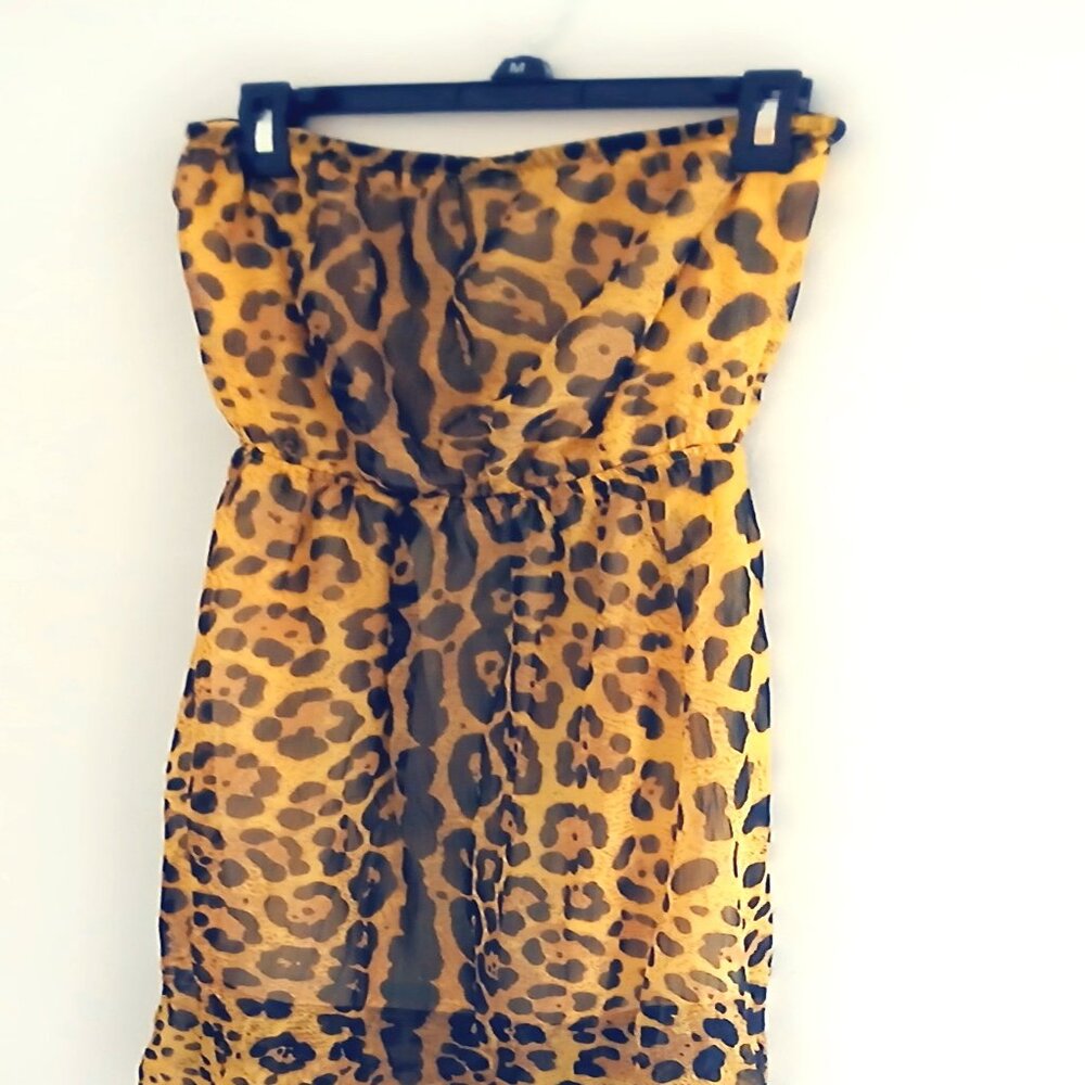 Annabelle Dress Loepard Print